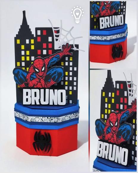 Arquivo de Corte Centro Homem Aranha -studio e pdf |(1142)