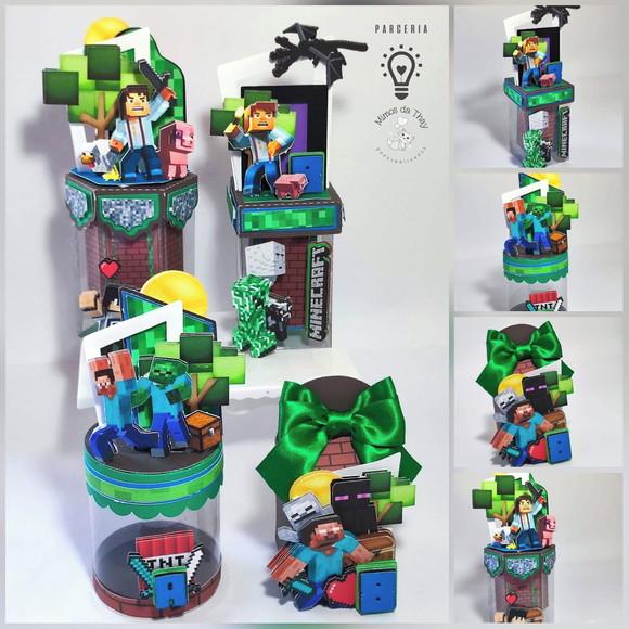 Arquivo de Corte Cenarismo Minicraft - Studio e Pdf(0826)