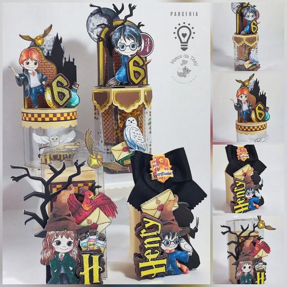Arquivo de Corte Cenarismo Harry Potter-studio e Pdf(0789)