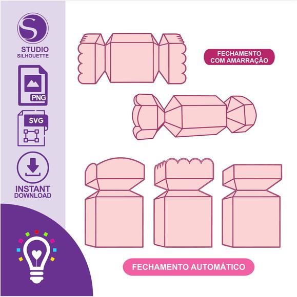 Arquivo de Corte Caixa Fechamento Automatico-studio Png1131)