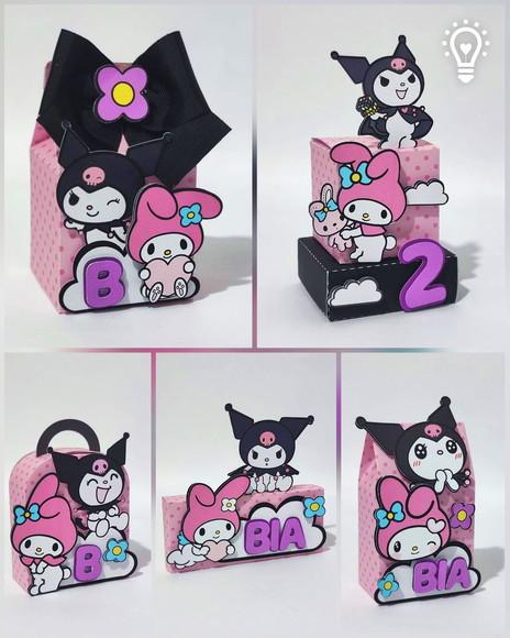 Arquivo de Corte My Melody e Kuromi - Studio e pdf (1147)