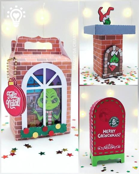 Arquivo de Corte Natal Grinch - Studio e pdf (01287)