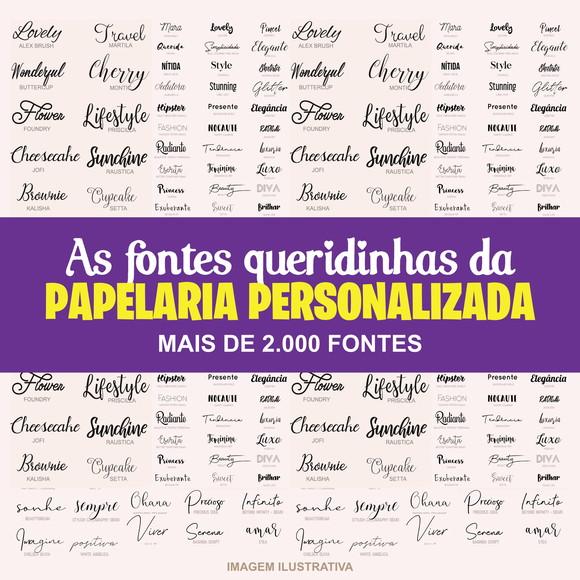 Arquivos de Fontes para Computador + de 2.000 Fontes (0446)