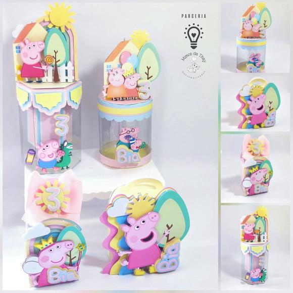 Arquivo de Corte Cenarismo Pepa Pig - Stúdio e pdf (0809)