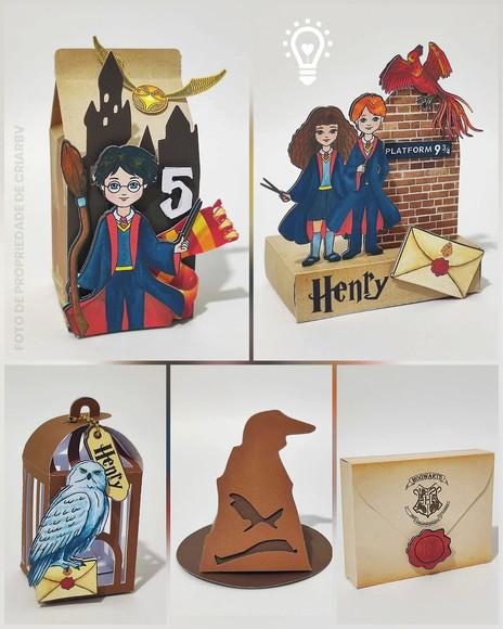 Arquivo de Corte Harry Potter - Studio e pdf (01253)