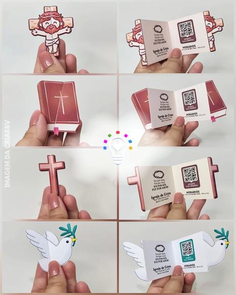 Arquivo de Corte Card para Retrovisor Cristão - (01339)