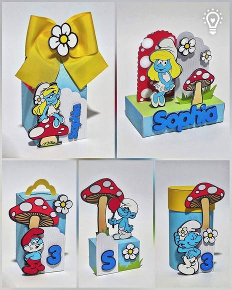 Arquivo de Corte Smurf - Studio e pdf (1074)
