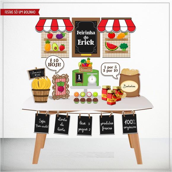 Kit Só Um Bolinho Frutas - Studio e pdf (0952)