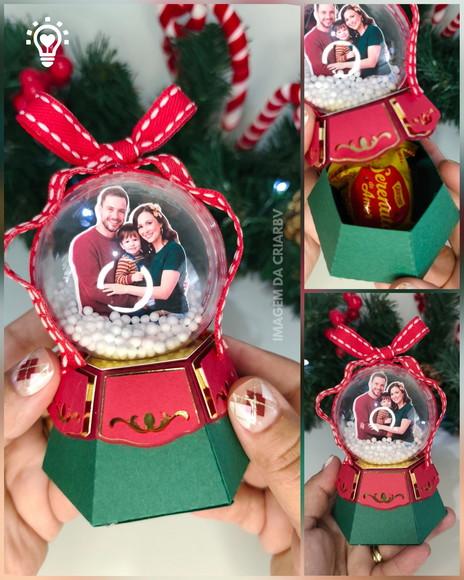 Arquivo de Corte Globo de Neve Natal - Studio e pdf (01291)