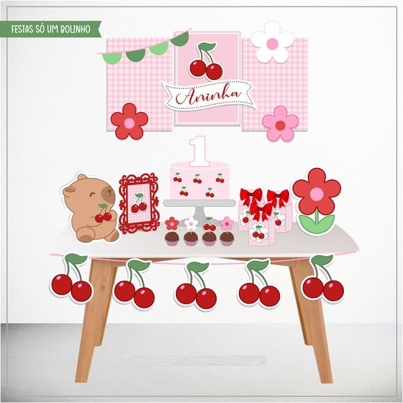 Kit Só Um Bolinho Cerejinha - Studio e pdf (0926))