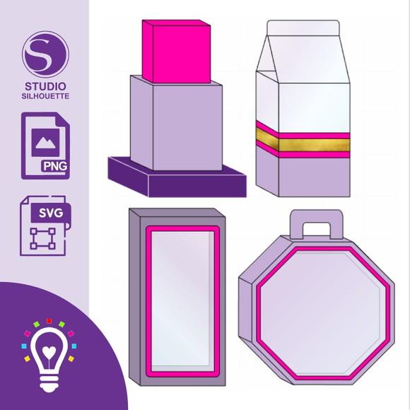 Arquivo Mockups + Caixa + Png + Svg (1042)