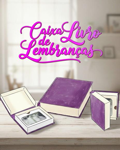 Caixa Livro de Lembranças - Studio e pdf (01267)