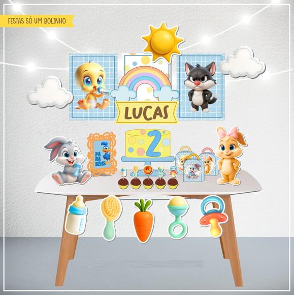Kit Só Um Bolinho Baby Looney Tunes - Studio e pdf (01244)