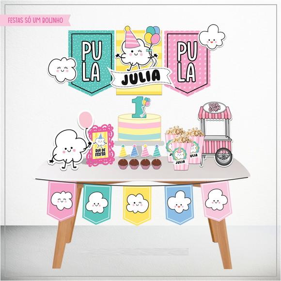 Kit Só Um Bolinho Pipoca - Studio e pdf (0936)