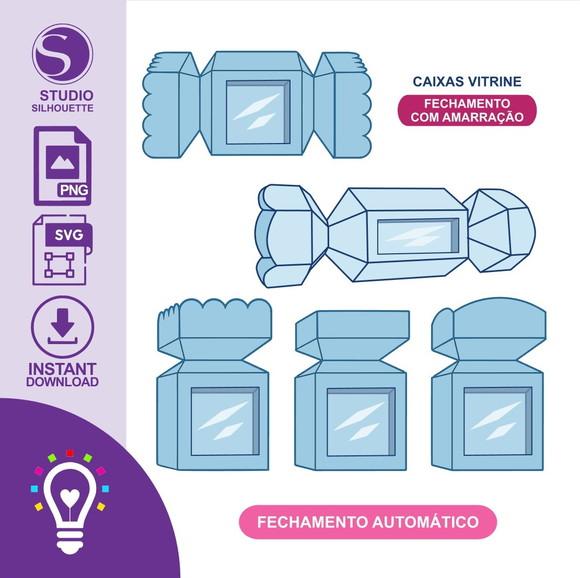 Arquivo de Corte Caixa Fechamento Automatico-studio Png1132)