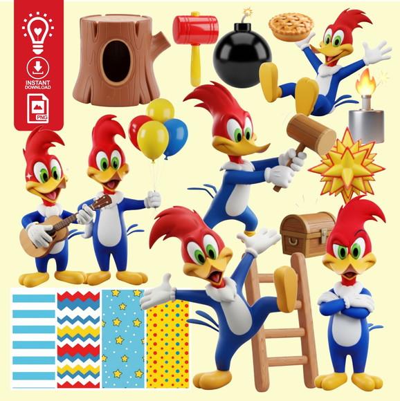 Kit Digital Pica Pau - (1381)