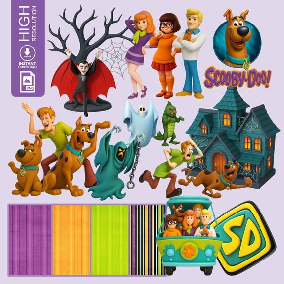 Kit Digital Scoob Doo - (1405)