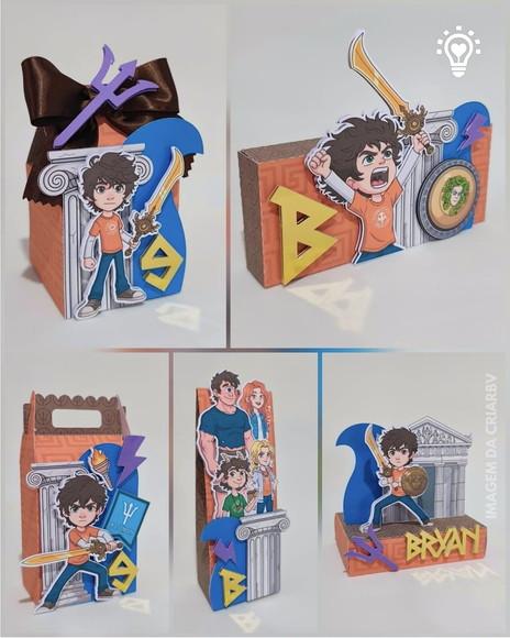 Arquivo de Corte Percy Jackson - Studio e pdf (01330)