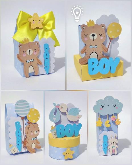 Arquivo de Corte Baby Urso - Studio e pdf (1135)