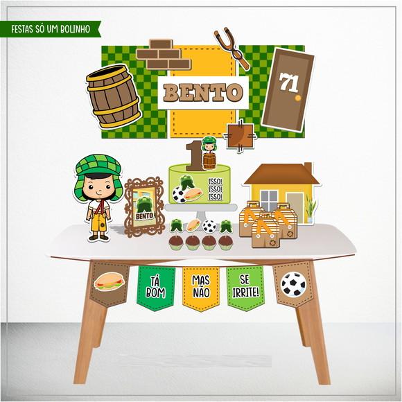 Kit Só Um Bolinho Chaves - Studio e pdf (0937)