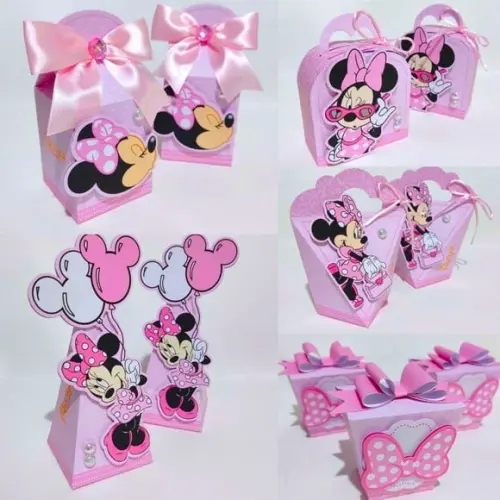 Arquivo de Corte Minnie Rosa - Stúdio e pdf (0236)