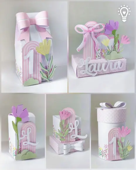 Arquivo de Corte Jardim de Flores Laços -stúdio e pdf (0959)