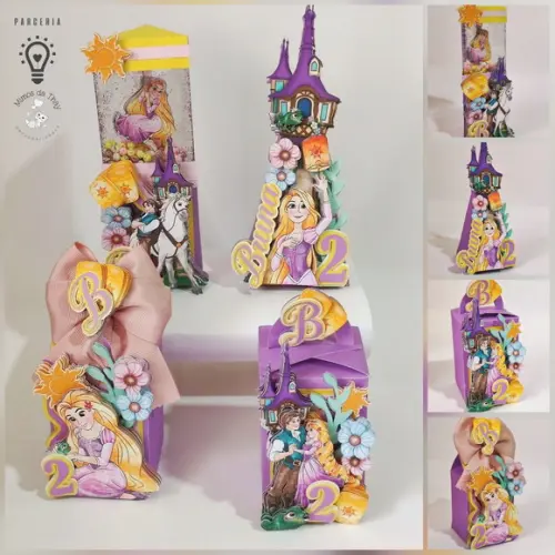 Arquivo de Corte Cenarismo Rapunzel Enrolados (0716)