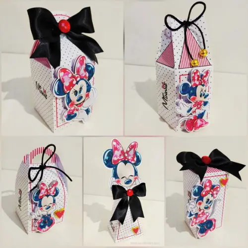 Arquivo de Corte Minnie Vermelha Aquarela (0237)