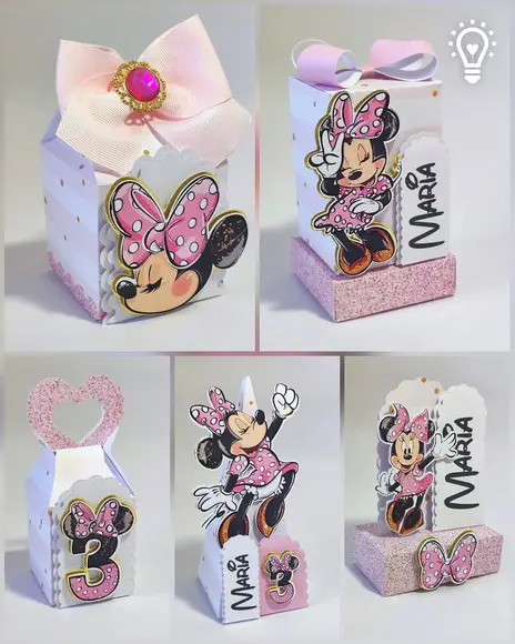 Arquivo de Corte Minnie Rosa - Stúdio e pdf (1019)
