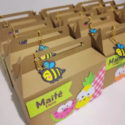 Arquivo de Corte Maletinha Pic Nic - Stúdio e pdf (0314)