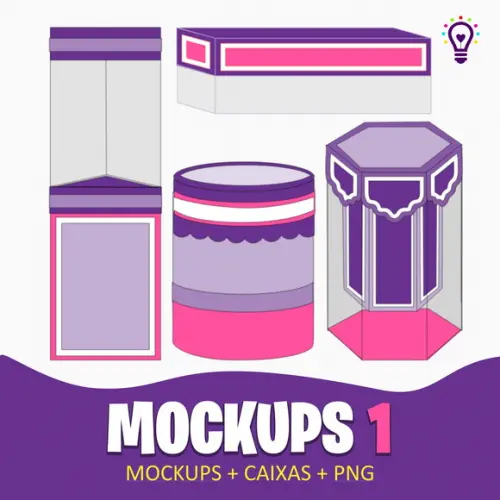 Arquivo Mockups + Caixa Png(0793)