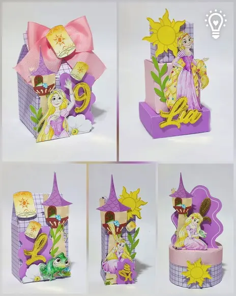 Arquivo de Corte Rapunzel - Studio e pdf (1108)