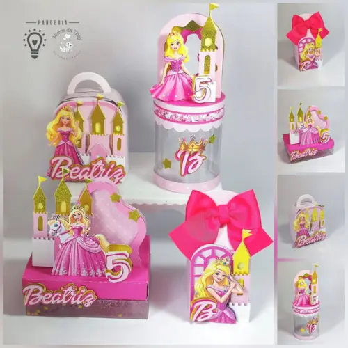 Arquivo de Corte Cenarismo Barbie Princesa-studio e Pdf(0878
