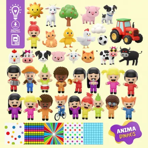 Kit Digital Animadinhos (01353)