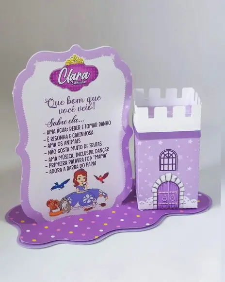 Arquivo de Corte Centro de Mesa Princesa Sofia-studpdf(0989