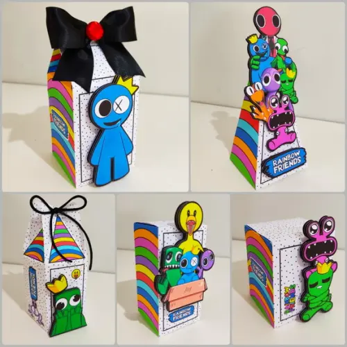 Arquivo de Corte Rainbow Friends - Stúdio e pdf (0401)