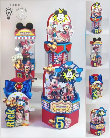 Arquivo de Corte Cenarismo Circo Mickey Vermelho-stu Pdf945)