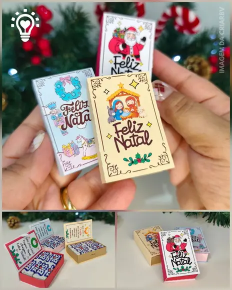 Arquivo de Corte Porta Bis, Livrinho de Natal - (01293)