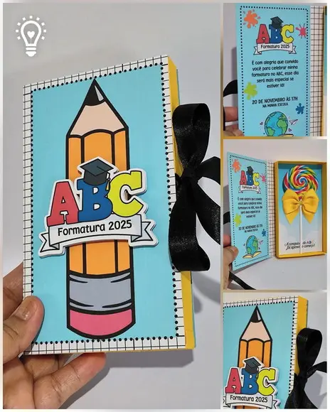 Arquivo de Corte Abc Formatura Unissex-studio e pdf (01273)