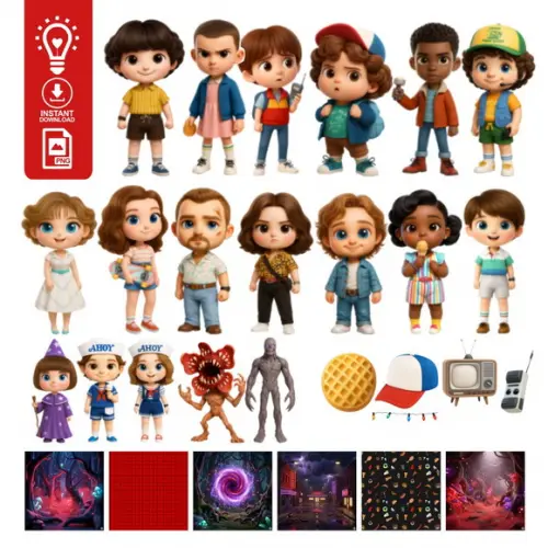 Kit Digital Stranger Things - (01361)