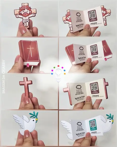 Arquivo de Corte Card para Retrovisor Cristão - (01339)