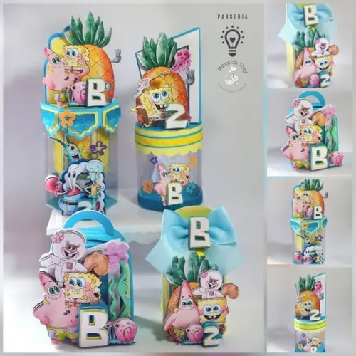Arquivo de Corte Cenarismo Bob Esponja - Studio e Pdf(0845)