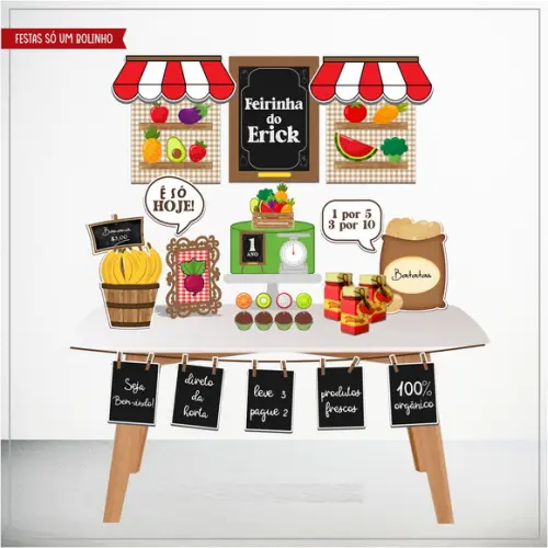 Kit Só Um Bolinho Frutas - Studio e pdf (0952)