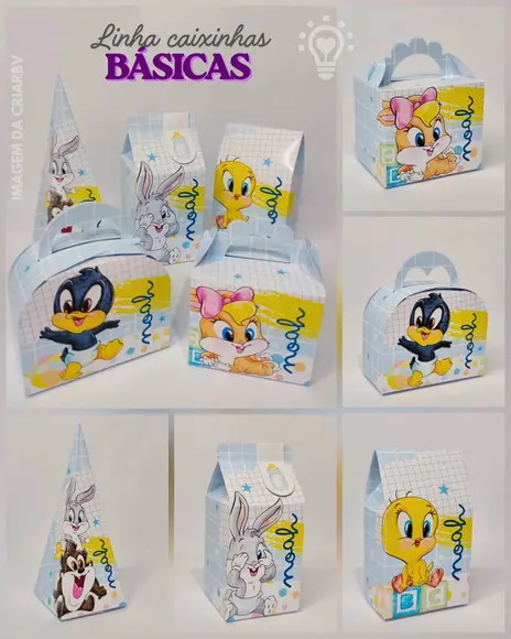 Arquivo de Corte Baby Looney Toones Menino - (1437)
