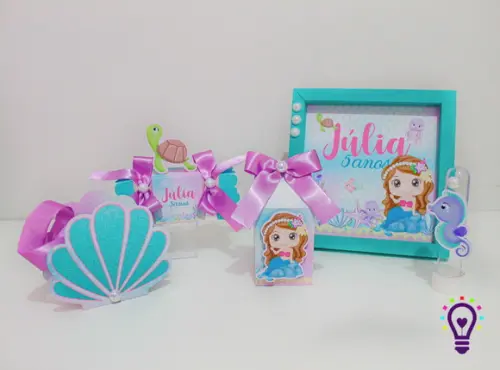 Arquivo de Corte Sereia Cute - Stúdio e pdf (0263)