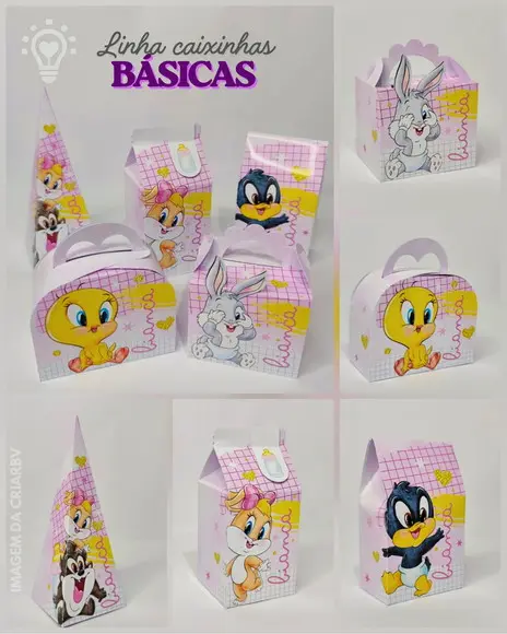 Arquivo de Corte Baby Looney Toones Menina - (1436)