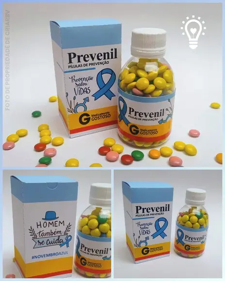 Arquivo de Corte Remedio Novembro Azul - Studio e Pdf(01211)