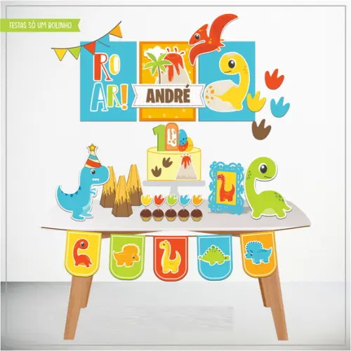 Kit Só Um Bolinho Dinossauro - Studio e pdf (0982)