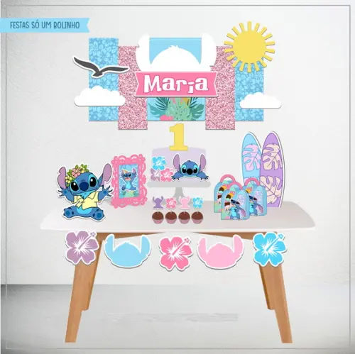 Kit Só Um Bolinho Stitch - Studio e pdf (0935)