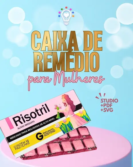 Arquivo de Corte Caixa de Remedio/dia das Mães - (1448)